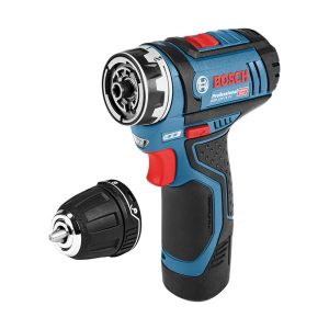 Bosch GSR 12V-15 FC Porakone-ruuvinväännin sis. akut ja laturin