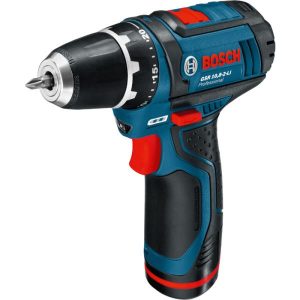 Bosch GSR 12V-15 Porakone-ruuvinväännin sis. akut ja laturin