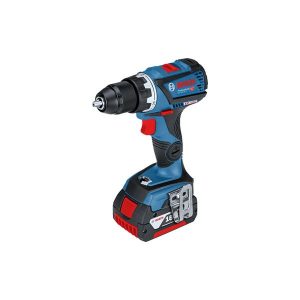 Bosch GSR 18V-60 C Porakone-ruuvinväännin sis. 5,0Ah akut ja laturin