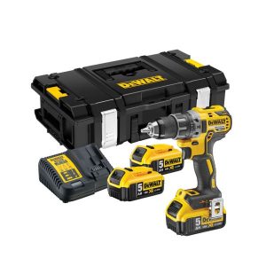 Dewalt DCD791P3K Porakone-ruuvinväännin sis. 5,0 Ah:n akut ja laturin