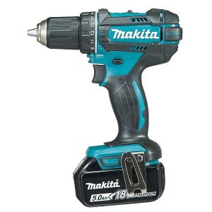 Makita DDF482RTJ Porakone-ruuvinväännin sis. 5,0 Ah:n akut ja laturin