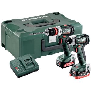 Metabo BS 12 BL Q + SSD 12 BL Työkalupaketti Powermaxx