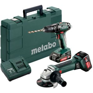 Metabo SB 18 + W 18 LTX 125 QUICK Työkalupaketti sis. akut ja laturin