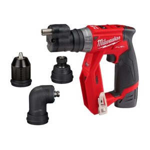 Milwaukee M12 FDDXKIT-202X Pora/ruuvinväännin mukana akku, laturi ja laukku