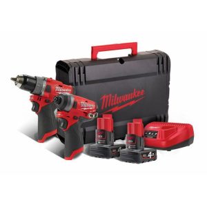 Milwaukee M12 FPP2A-402X Työkalupaketti