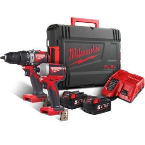 Milwaukee M18 BLPP2A2-502X Työkalupaketti