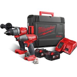 Milwaukee M18 FPP2C2-502X Työkalupaketti