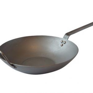 Wokkipannu hiiliteräs Ø 30 cm