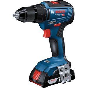 Bosch GSR 18V-55 Pora/ruuvinväännin Sis. L-BOXX-laukun, 4,0Ah:n akut ja laturin