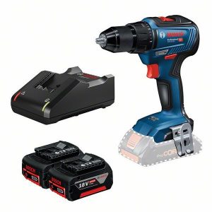 Bosch GSR 18V-55 Porakone-ruuvinväännin Sis. 5,0 Ah akut ja laturin